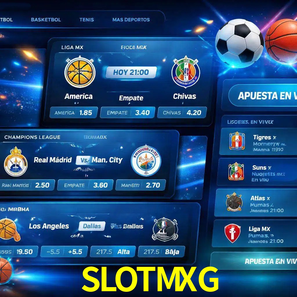 Mercados de apuestas deportivas SLOTMXG para jugadores en México