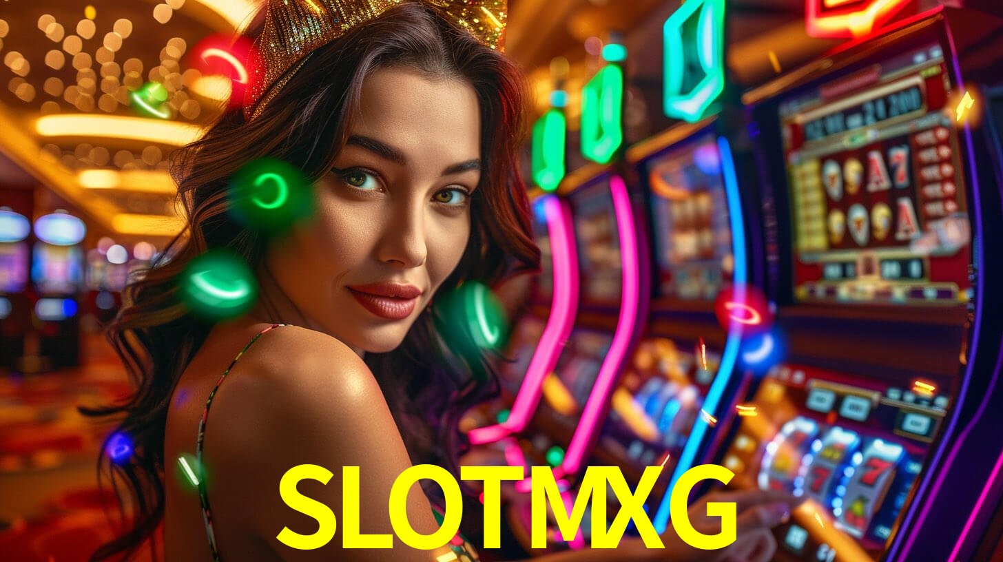 Interfaz de la app móvil SLOTMXG en un smartphone moderno